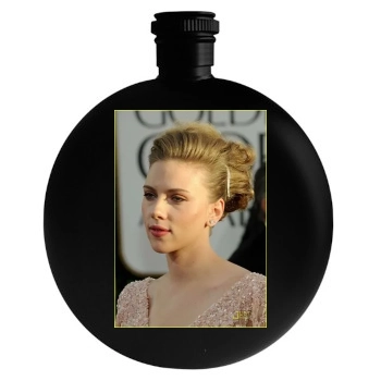 Scarlett Johansson Round Flask