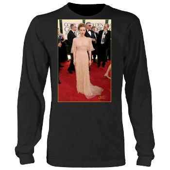 Scarlett Johansson Men's Heavy Long Sleeve TShirt