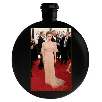 Scarlett Johansson Round Flask