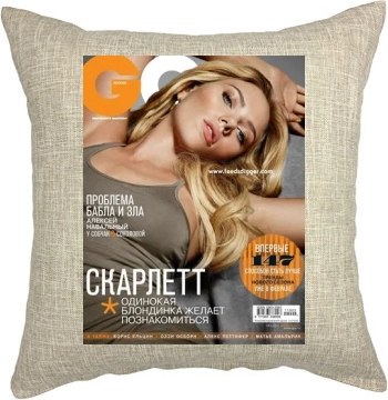 Scarlett Johansson Pillow