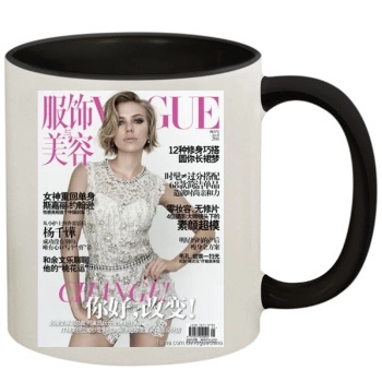 Scarlett Johansson 11oz Colored Inner & Handle Mug