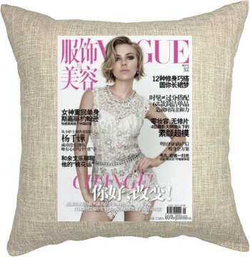 Scarlett Johansson Pillow