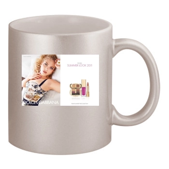 Scarlett Johansson 11oz Metallic Silver Mug