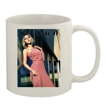 Scarlett Johansson 11oz White Mug