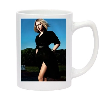 Scarlett Johansson 14oz White Statesman Mug