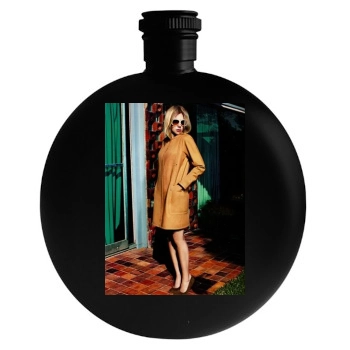 Scarlett Johansson Round Flask