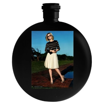 Scarlett Johansson Round Flask