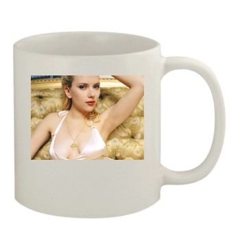 Scarlett Johansson 11oz White Mug