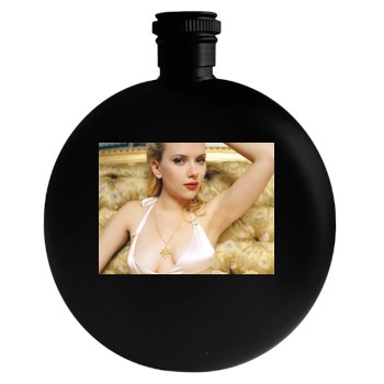 Scarlett Johansson Round Flask