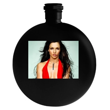 Famke Janssen Round Flask