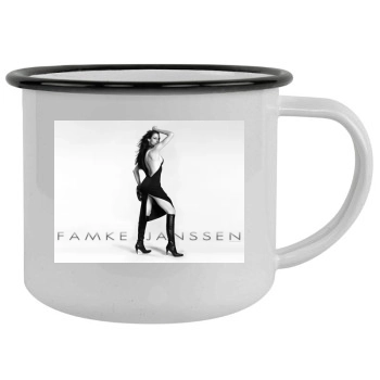 Famke Janssen Camping Mug