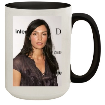 Famke Janssen 15oz Colored Inner & Handle Mug