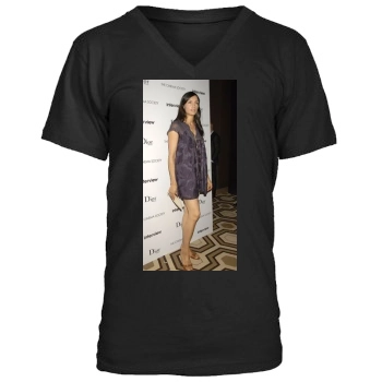 Famke Janssen Men's V-Neck T-Shirt