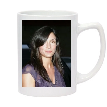 Famke Janssen 14oz White Statesman Mug