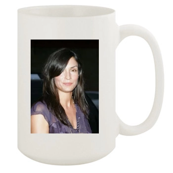 Famke Janssen 15oz White Mug