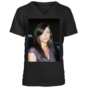 Famke Janssen Men's V-Neck T-Shirt