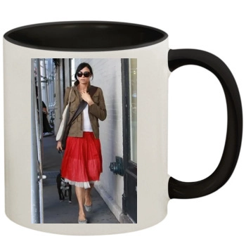 Famke Janssen 11oz Colored Inner & Handle Mug