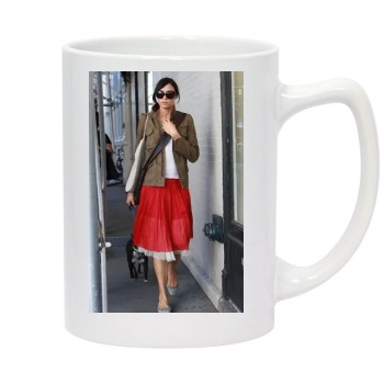 Famke Janssen 14oz White Statesman Mug