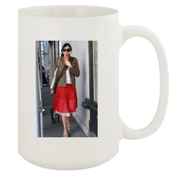 Famke Janssen 15oz White Mug