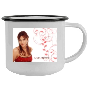 Famke Janssen Camping Mug