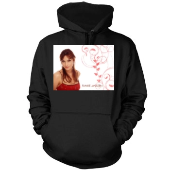 Famke Janssen Mens Pullover Hoodie Sweatshirt