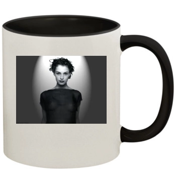 Famke Janssen 11oz Colored Inner & Handle Mug