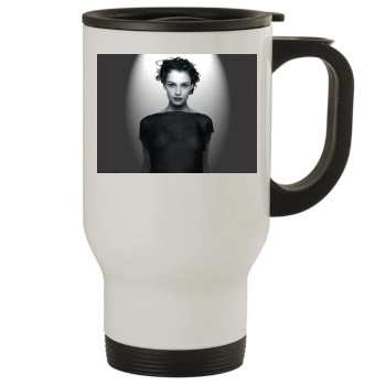 Famke Janssen Stainless Steel Travel Mug