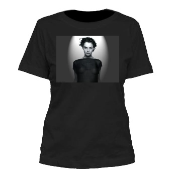 Famke Janssen Women's Cut T-Shirt