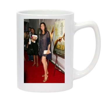 Famke Janssen 14oz White Statesman Mug