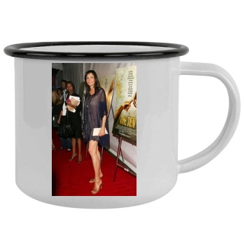 Famke Janssen Camping Mug