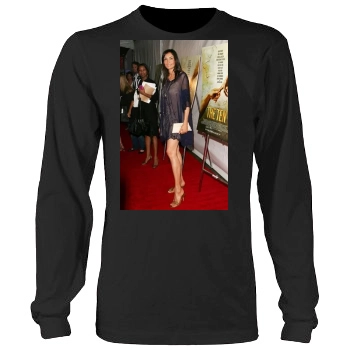 Famke Janssen Men's Heavy Long Sleeve TShirt