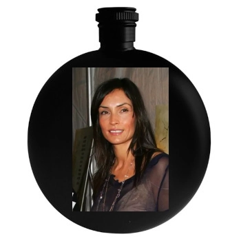 Famke Janssen Round Flask