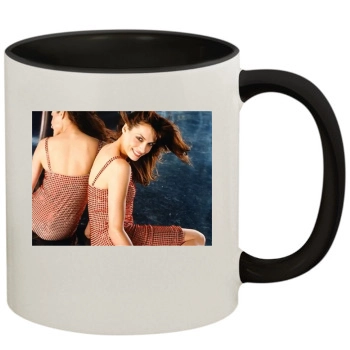 Famke Janssen 11oz Colored Inner & Handle Mug