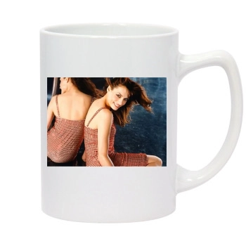 Famke Janssen 14oz White Statesman Mug