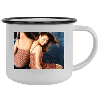 Famke Janssen Camping Mug