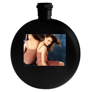 Famke Janssen Round Flask