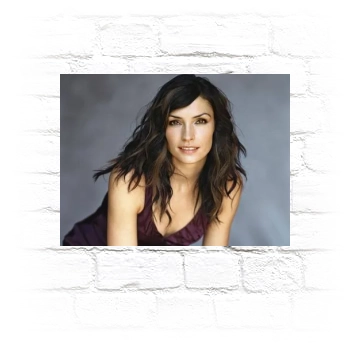 Famke Janssen Metal Wall Art