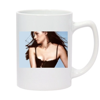 Famke Janssen 14oz White Statesman Mug