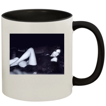 Famke Janssen 11oz Colored Inner & Handle Mug