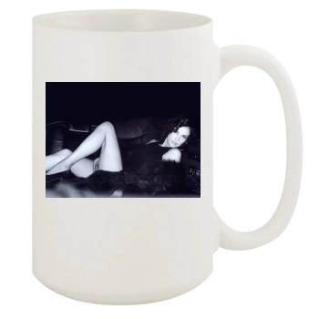 Famke Janssen 15oz White Mug