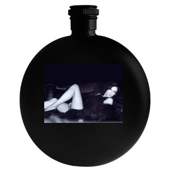 Famke Janssen Round Flask