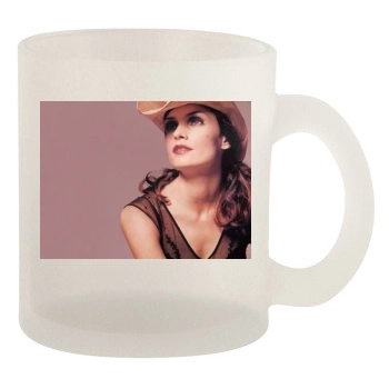 Famke Janssen 10oz Frosted Mug