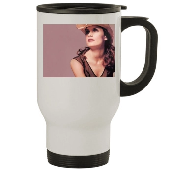 Famke Janssen Stainless Steel Travel Mug