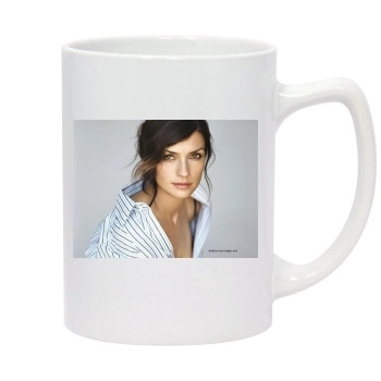 Famke Janssen 14oz White Statesman Mug