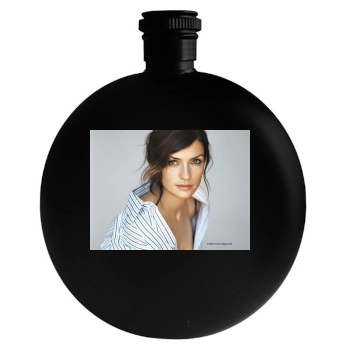 Famke Janssen Round Flask