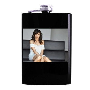 Famke Janssen Hip Flask