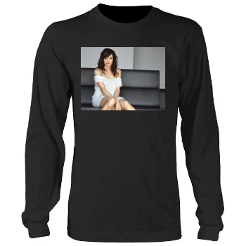 Famke Janssen Men's Heavy Long Sleeve TShirt