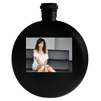 Famke Janssen Round Flask