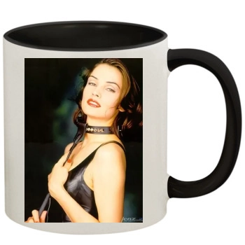 Famke Janssen 11oz Colored Inner & Handle Mug