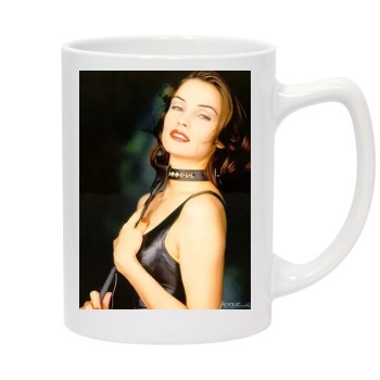 Famke Janssen 14oz White Statesman Mug